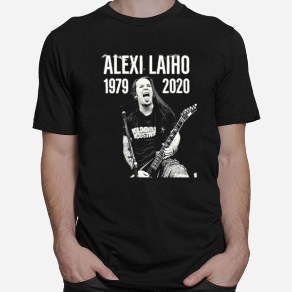 Alexi Laiho Guitarist Composer Lead Vocalist Founding Band Death T-Shirt