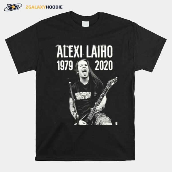 Alexi Laiho Guitarist Composer Lead Vocalist Founding Band Death T-Shirt