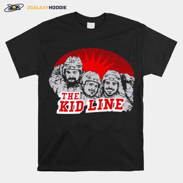 Alexis Lafreniere Kaapo Kakko Filip Chytil New York Rangers The Kid Line 2022 T-Shirt