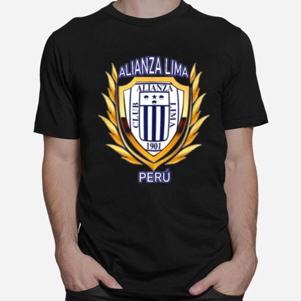 Alianza Lima Peru Soccer Club Awesome Art T-Shirt