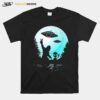 Alien And Bigfoot Moon Bigfoot Believer 2022 T-Shirt