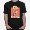 Alien Cycologist Watching Chickens T-Shirt