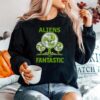 Alien Meme For Alien Hunters With Alien Head Langarmshirt Sweater