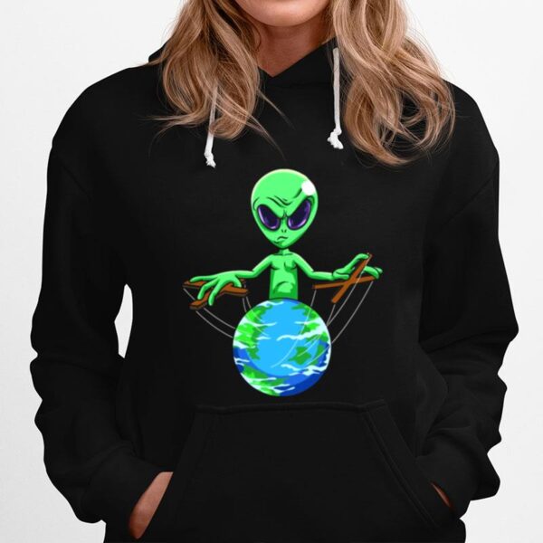 Alien Puppenspiel Fur Einen Verschworungstheoretiker Hoodie