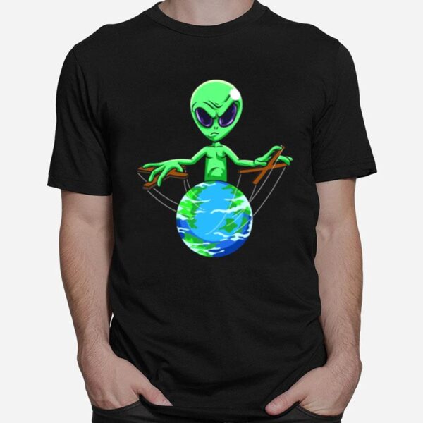 Alien Puppenspiel Fur Einen Verschworungstheoretiker T-Shirt