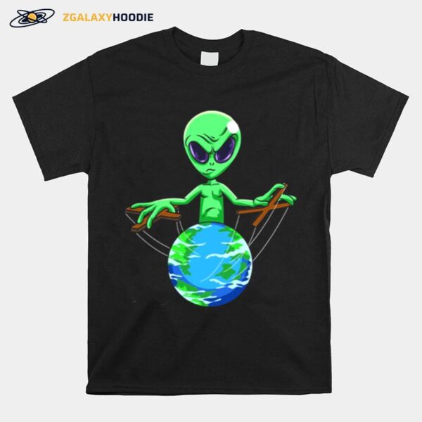 Alien Puppenspiel Fur Einen Verschworungstheoretiker T-Shirt