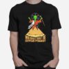 Alien Ufo Who Really Built The Egyptian Pyramid T-Shirt