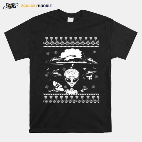 Alien Ugly Christmas T-Shirt