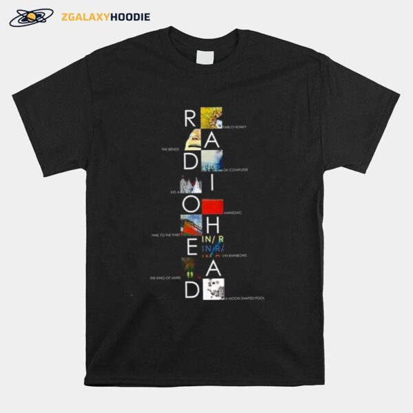 All Albums Design Radiohead T-Shirt