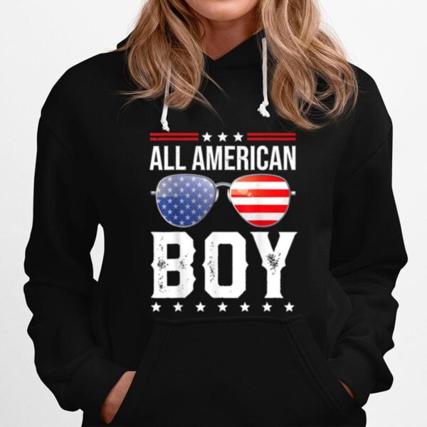 All American Boy 4Th Of July Tees Boys Kids Sunglasses T B0B45M67Nn Hoodie