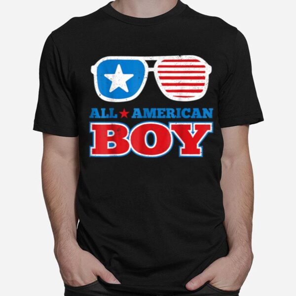 All American Boy Funny 4Th Of July Independence Day T B09Zl2Yryk T-Shirt