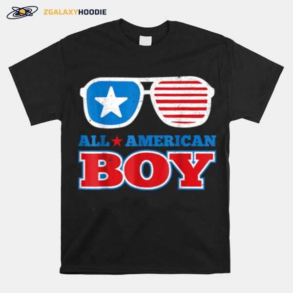 All American Boy Funny 4Th Of July Independence Day T B09Zl2Yryk T-Shirt