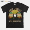 Avatar Kyoshi Only Justice Will Bring Peace Vintage Avatar Kyoshi T-Shirt