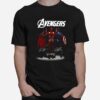 Avengers Thor Iron Man Captain America Signatures T-Shirt