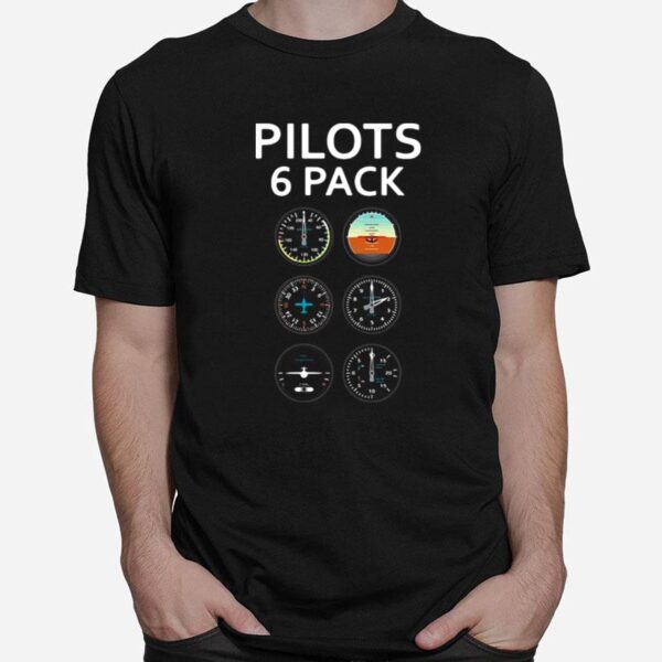 Aviator Pilots 6 Pack T-Shirt