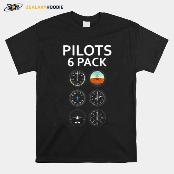 Aviator Pilots 6 Pack T-Shirt