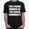 Awesome A Proud Member Of The Lgbfjb Community T-Shirt