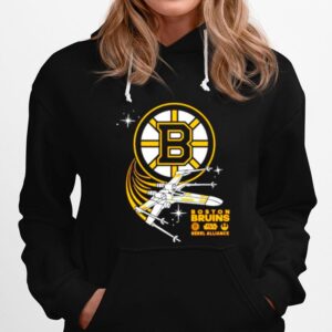 Awesome Boston Bruins Star Wars Rebel Alliance Hoodie