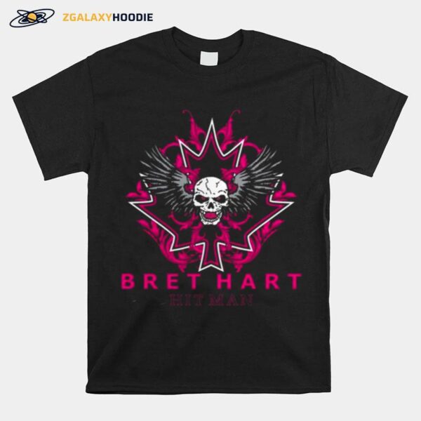 Awesome Bret Hart Hitman Maple Leaf 2022 T-Shirt