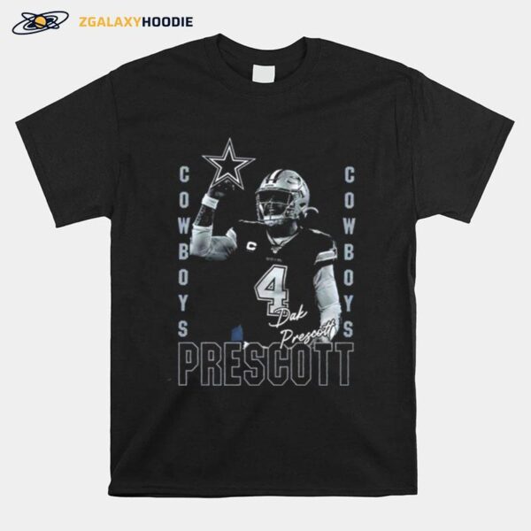 Awesome Dak Prescott Dallas Cowboys Play Action T-Shirt