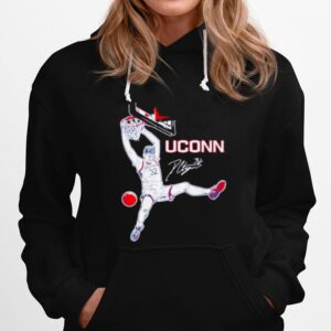 Awesome Donovan Clingan Uconn Signature Slam Hoodie