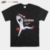 Awesome Donovan Clingan Uconn Signature Slam T-Shirt