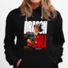 Awesome Dragon Ball Young Goku And Krillin Japanese Typo Design Dark Hoodie