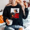 Awesome Dragon Ball Young Goku And Krillin Japanese Typo Design Dark Sweater