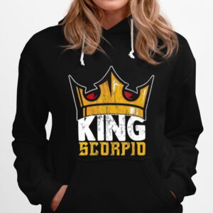 Awesome King Scorpio Zodiac Sign Horoscope Birthday Gift Hoodie