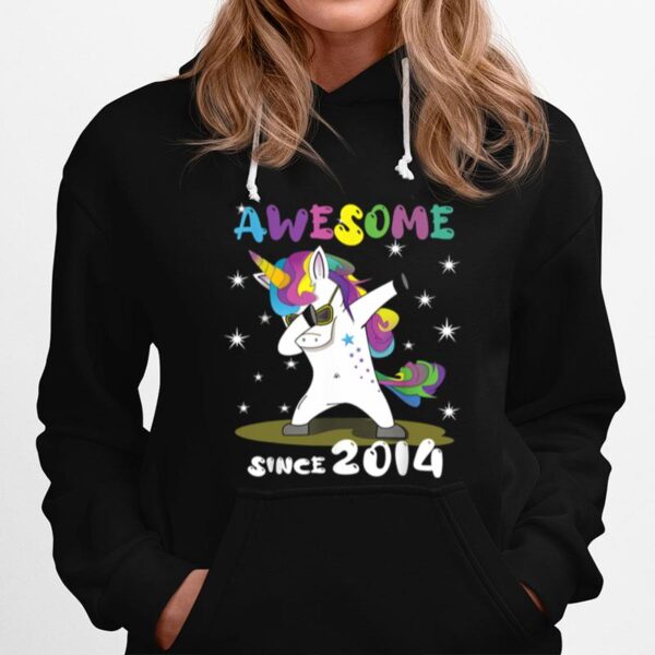 Awesome Legendary Unicorn Design Since 2014 Hoodie