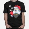 Awesome Santa Claus Eats Noodles Merry Christmas T-Shirt