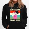 Awesome Since 2000 Strong Girl Vintage Hoodie