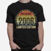 Awesome Since 2006 Limited Edition Old Style 15Th Birthday T-Shirt