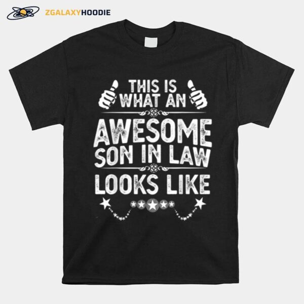 Awesome Son In Law Birthday Ideas Awesome Mother In Law T-Shirt