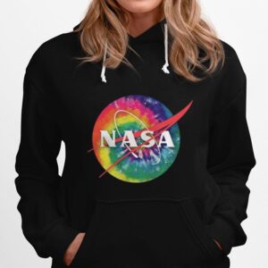 Awesome Tie Dye Nasa Logo Hoodie