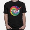 Awesome Tie Dye Nasa Logo T-Shirt