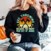 Axe Throwing Because You Might Run Out Of Ammo Vintage Sweater