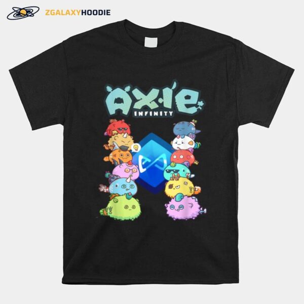 Axie Infinity Nft Trending Axie Infinity Characters Crypto T-Shirt