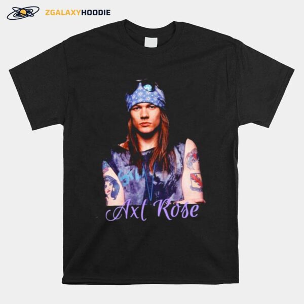 Axl Rose Singer Pop Rock Art T-Shirt