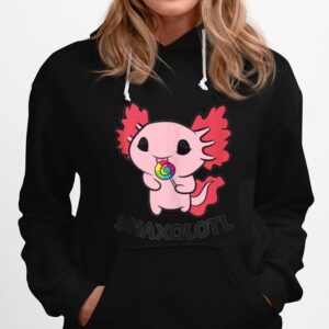 Axolotl Snaxolotl Kawaii Axolotl Hoodie