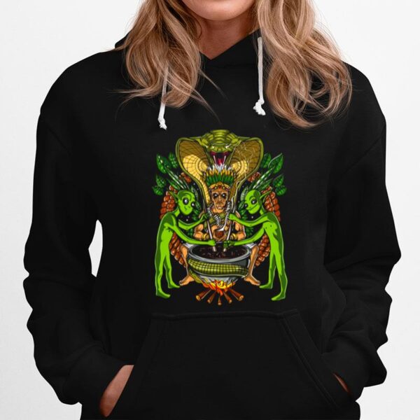 Ayahuasca Aliens Hoodie