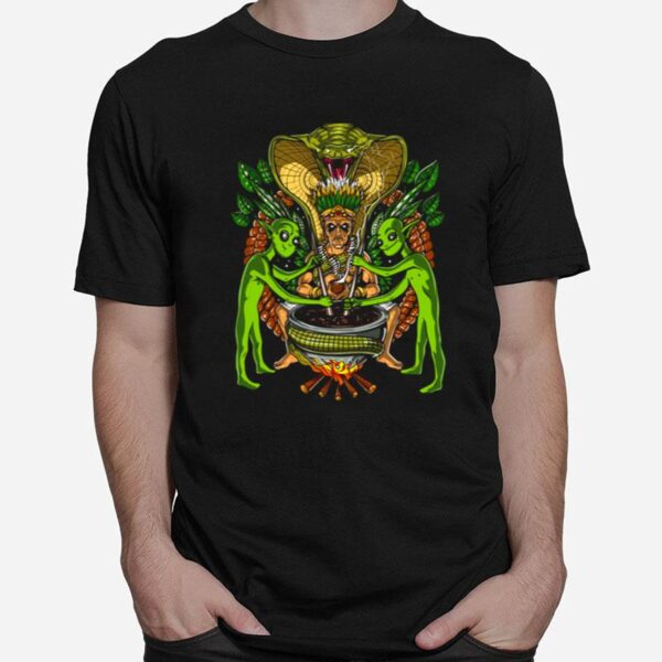 Ayahuasca Aliens T-Shirt