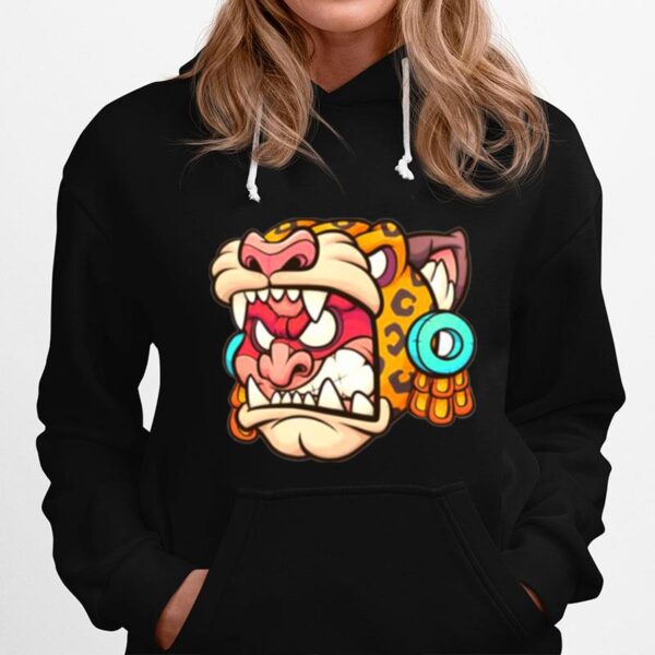 Aztec Jaguar Warrior Donkey Kong Hoodie