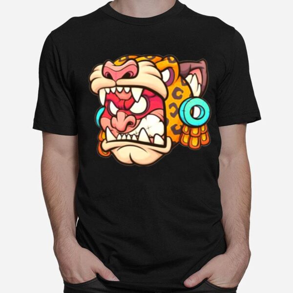 Aztec Jaguar Warrior Donkey Kong T-Shirt
