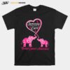 Baby Elephants Someone I Love Needs A Cure Breast Cancer Awareness T-Shirt