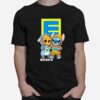 Baby Groot And Baby Stitch Edeka T-Shirt