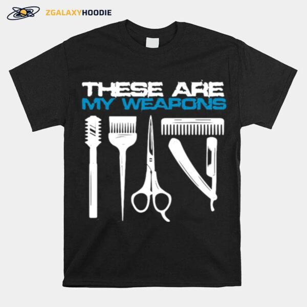 Barber For Barbers Scissors Stylist Tools T-Shirt