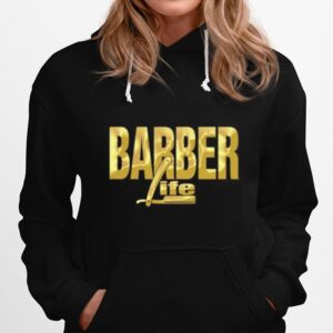 Barber Life Gold Hoodie