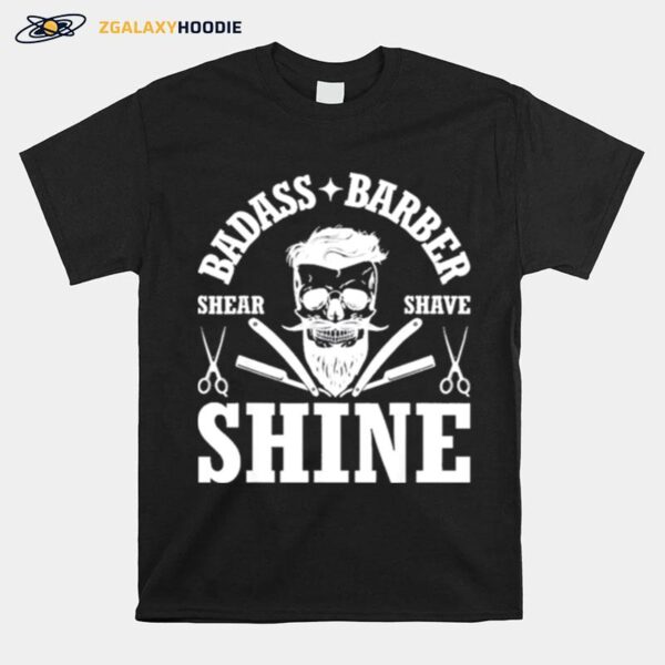 Barber Share Shave Shine Barber T-Shirt