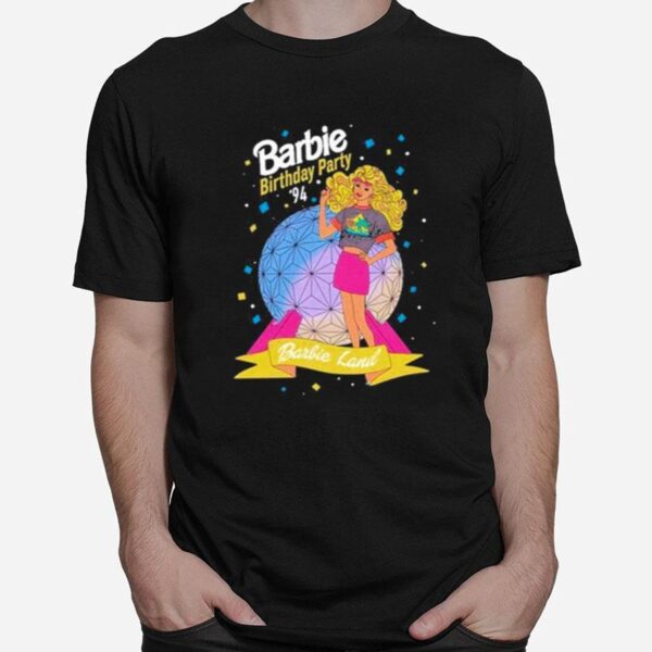 Barbie Birthday Party 1994 Barbie Land T-Shirt